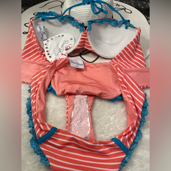 SOLD xxx NWT RARE beach bunny bikini XL/M set - Picture 12 of 15